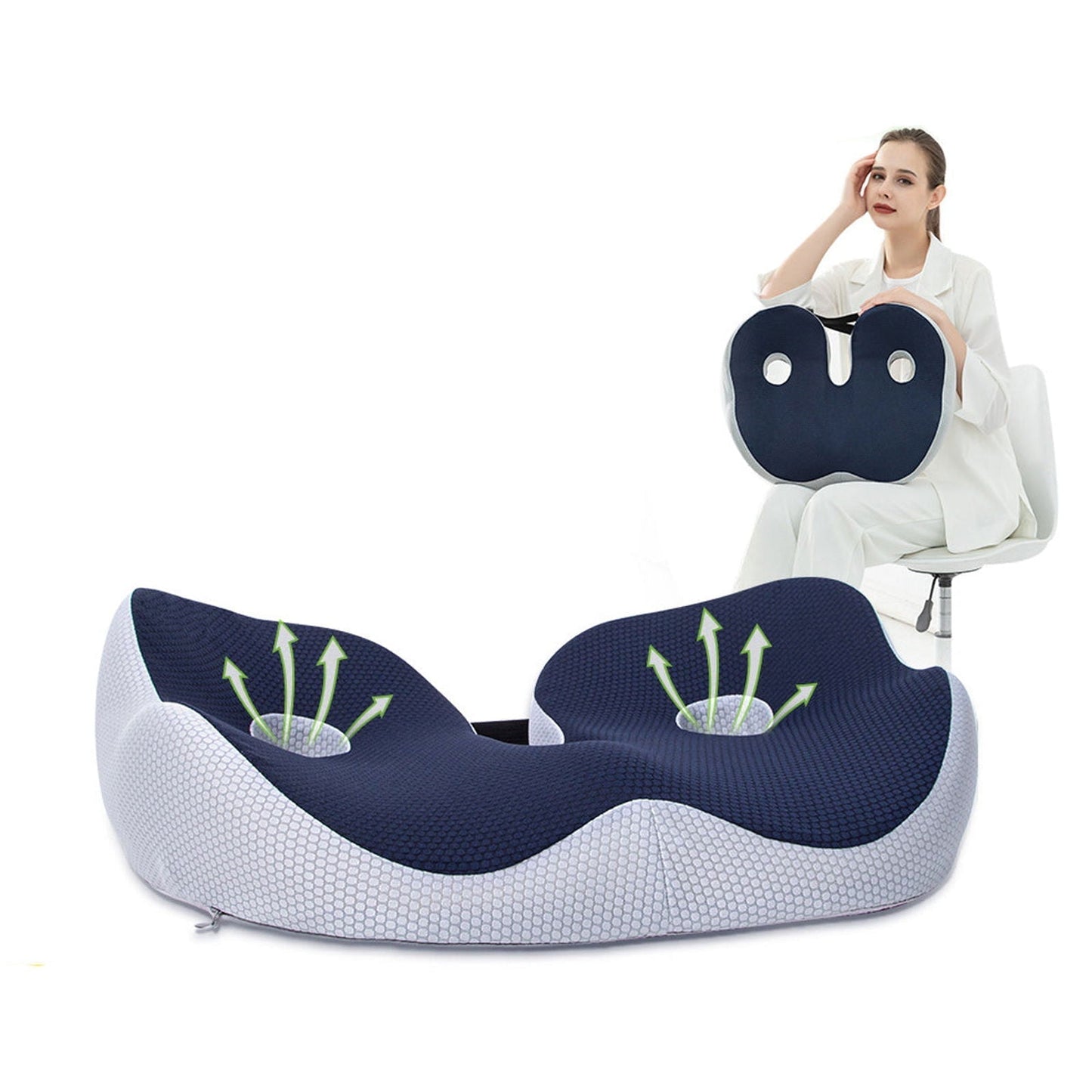 Ultimate Comfort Seat Cushion - Tailbone Relief Pillow