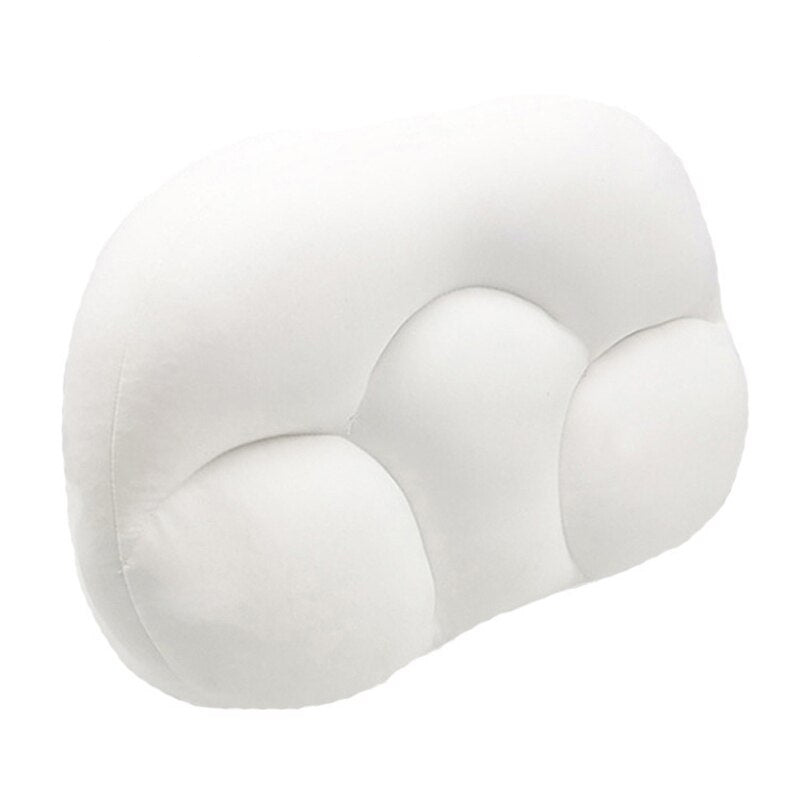 Ergonomic Microbead Pillow for Side and Back Sleepers – Slim Sleep Design