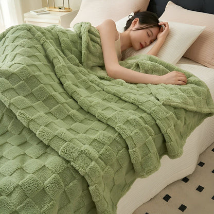 Soft Fleece Blanket for Indoor and Outdoor Use – Cozy, Lightweight, Machine Washable