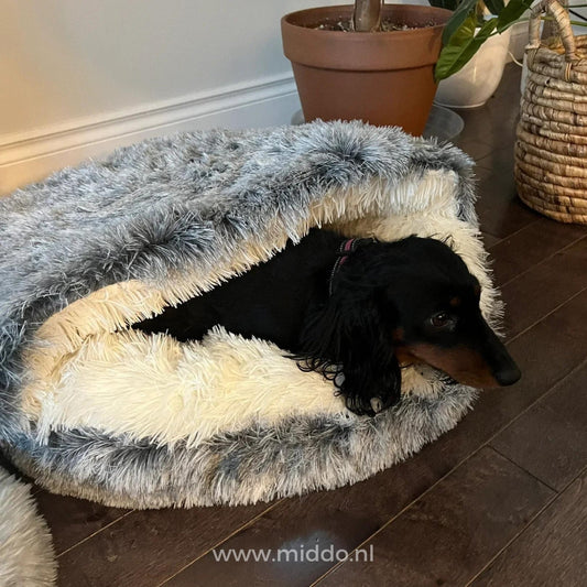 Cozy Pet Bed for Happy Dogs and Cats – SnuggleNest Design