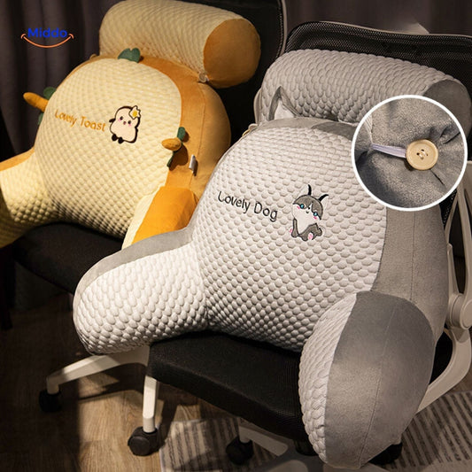 Ergonomic Lumbar Support Pillow for Enhanced Comfort