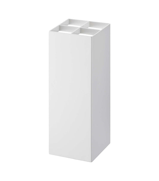 Narrow Steel Umbrella Holder with Drop Collection and Non-Slip Base