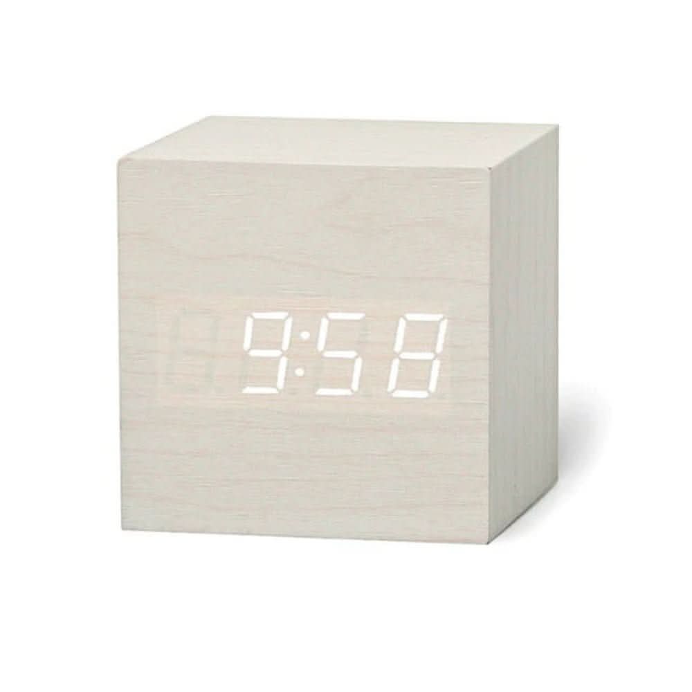 Mini LED Digital Alarm Clock with Temperature Display and Dimmer