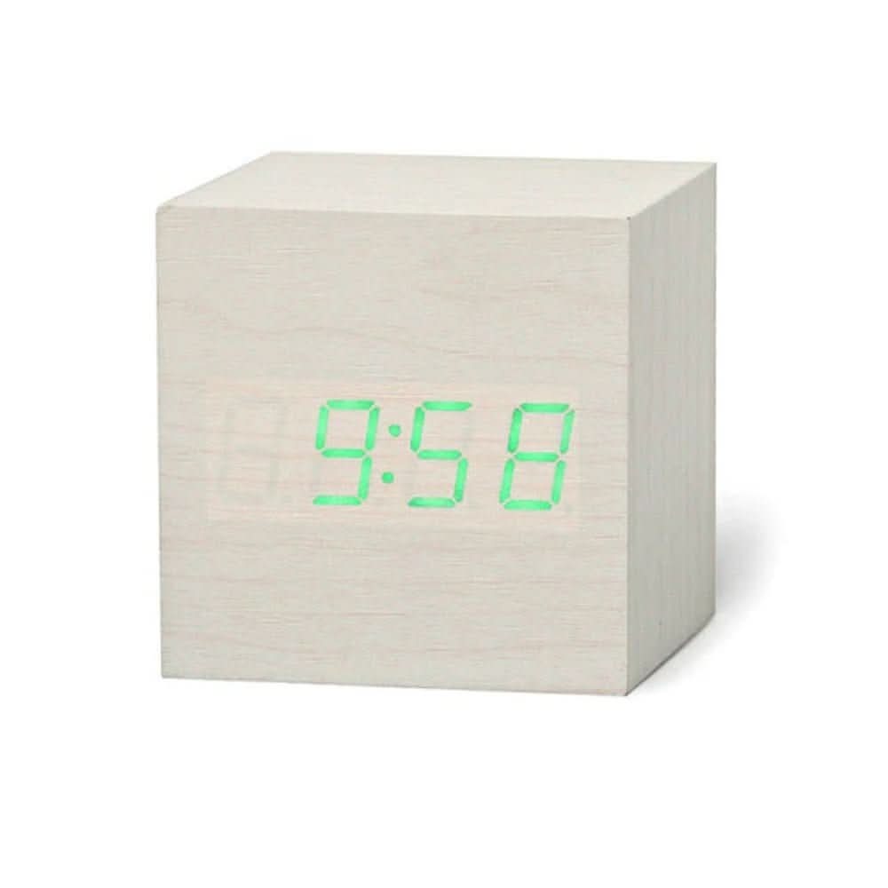 Mini LED Digital Alarm Clock with Temperature Display and Dimmer