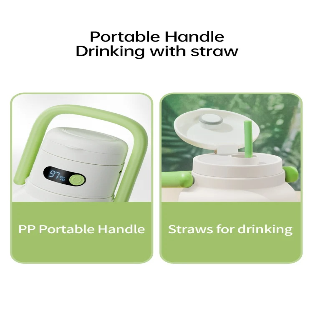 Compact Wireless Smoothie Blender with 12 Blades for Travel