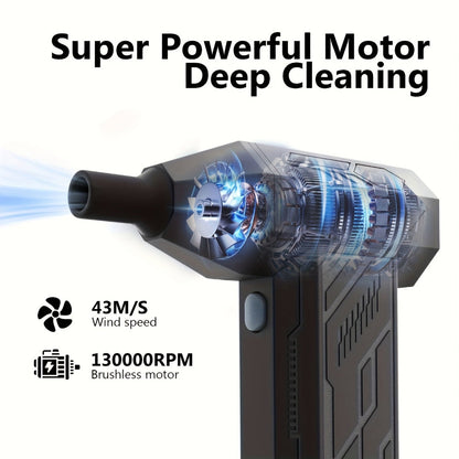 Eco-Friendly Cordless Air Blower for Efficient Cleaning