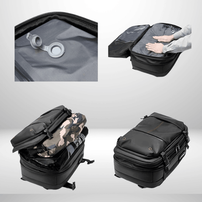 ExpanPack Versatile Travel Backpack with Compression Technology