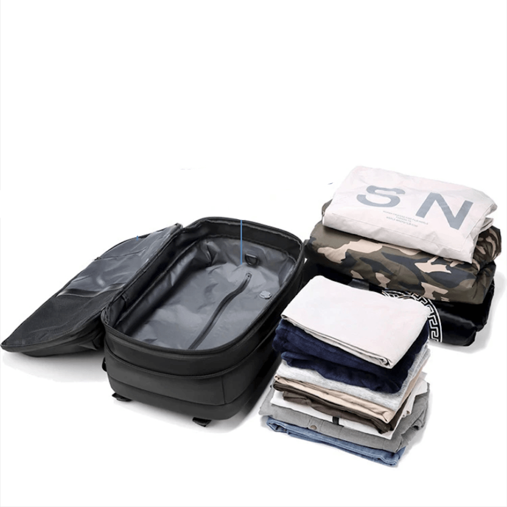 ExpanPack Versatile Travel Backpack with Compression Technology