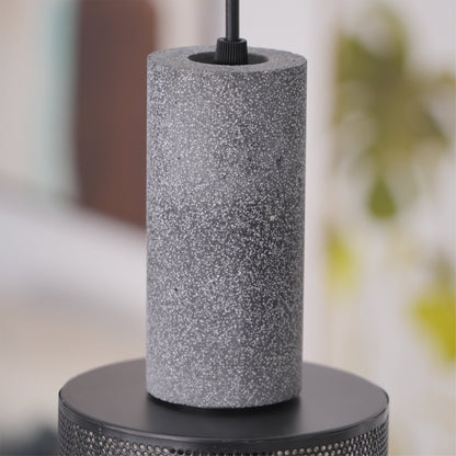 Cylindrical Ceiling Pendant Light with Minimalist Industrial Style