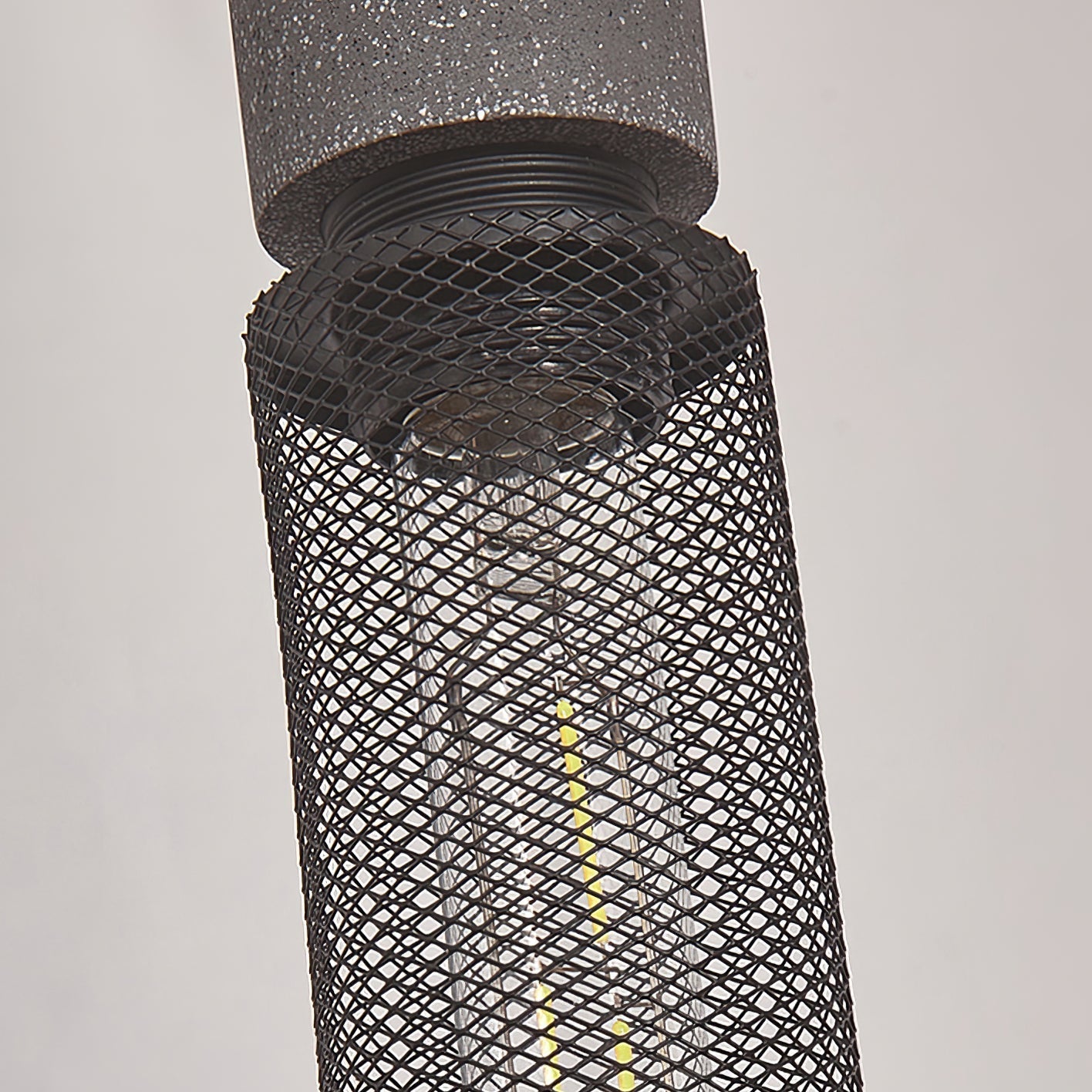 Cylindrical Ceiling Pendant Light with Minimalist Industrial Style