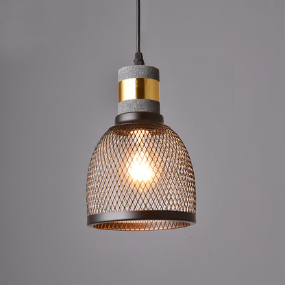 Cylindrical Ceiling Pendant Light with Minimalist Industrial Style