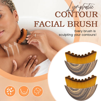 Sculpt & Glow Facial Brush | Gentle Lymphatic Massage Tool
