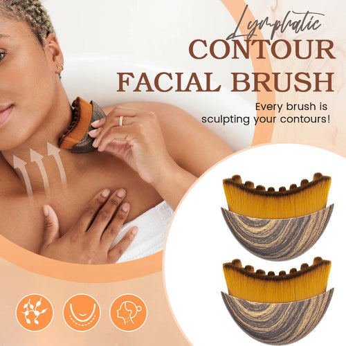 Sculpt & Glow Facial Brush | Gentle Lymphatic Massage Tool