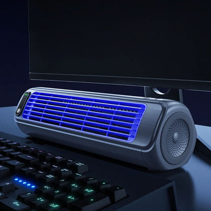 Personal Comfort Air Cooler with Rotating Airflow – Portable Design