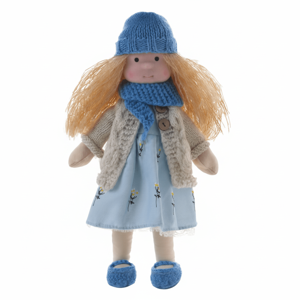 Handcrafted Waldorf Inspired Doll for Creative Play