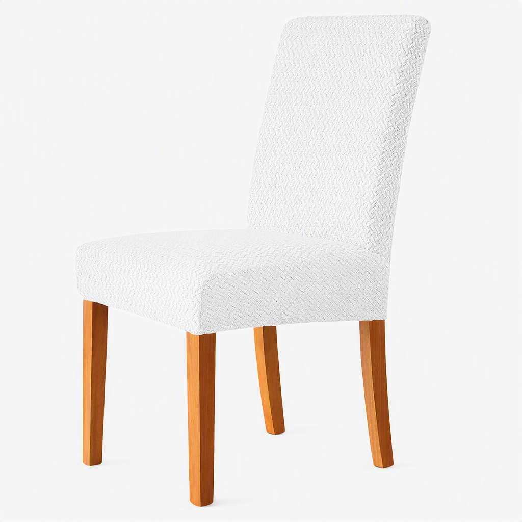 Elegant Dining Chair Covers in Stretch Velvet for Stylish Interiors