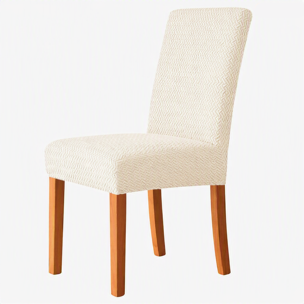 Elegant Dining Chair Covers in Stretch Velvet for Stylish Interiors