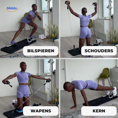 Multifunctional Total Body Fitness Board for Effective Home Workouts