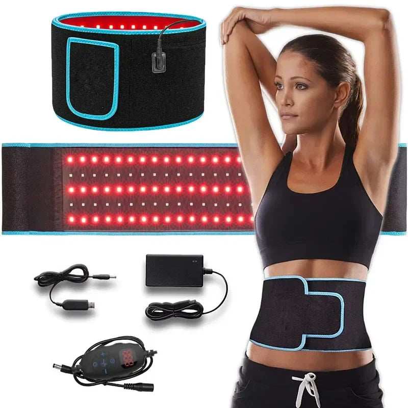 SlimTech Red Light Therapy Belt – Achieve a Toned, Pain-Free Waist Effortlessly