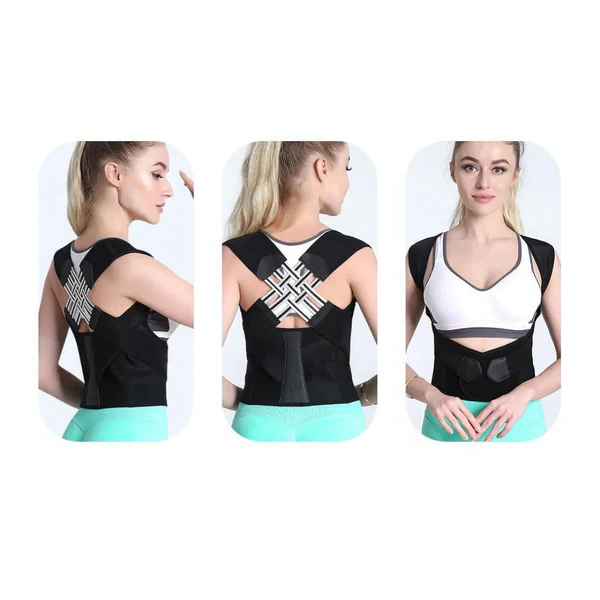 Posture Support Brace for Neck and Back – Comfortable and Subtle