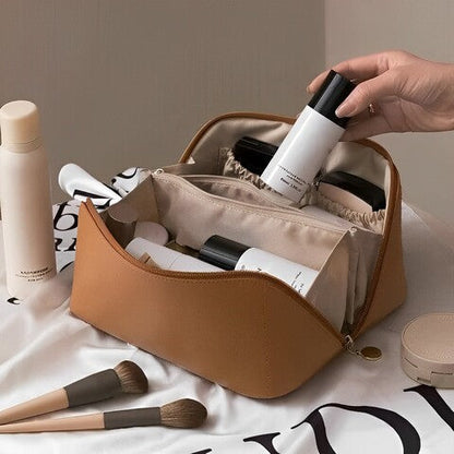 Versatile Travel Cosmetic Organizer - Chic & Functional