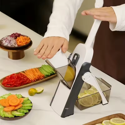 Vegetable Grater with Integrated Chopper – Manual Handheld Tool