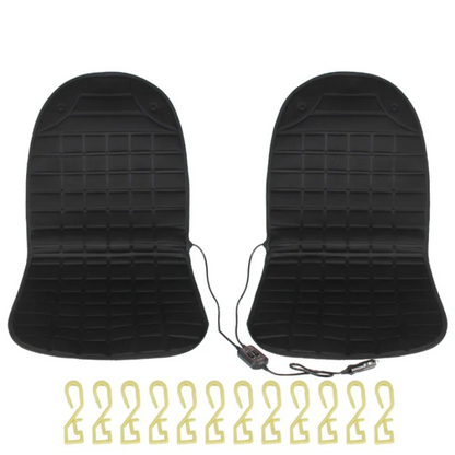 12V Heated Car Seat Cushion with Adjustable Features