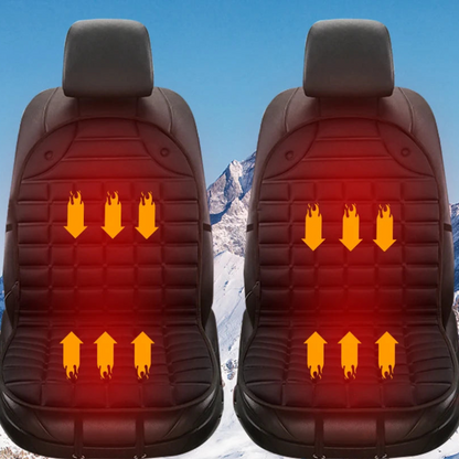 12V Heated Car Seat Cushion with Adjustable Features