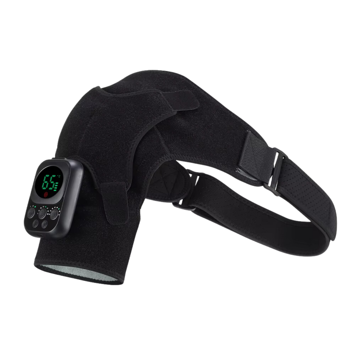 Vibrating Electric Shoulder Massager with Heating Feature