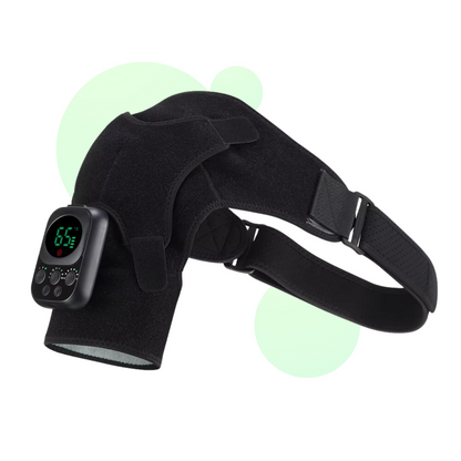 Vibrating Electric Shoulder Massager with Heating Feature