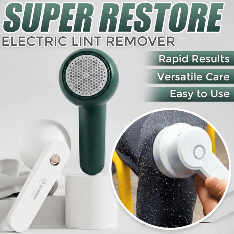 Ultimate Fabric Shaver with 6-Blade Precision | USB Rechargeable Lint Remover