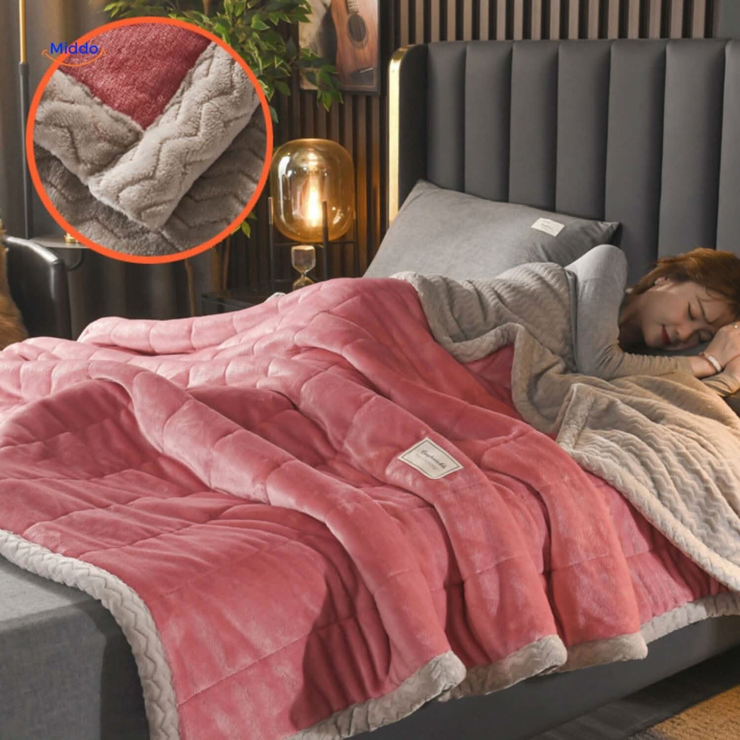 Fleece Throw Blanket for Warm and Cozy Winter Comfort