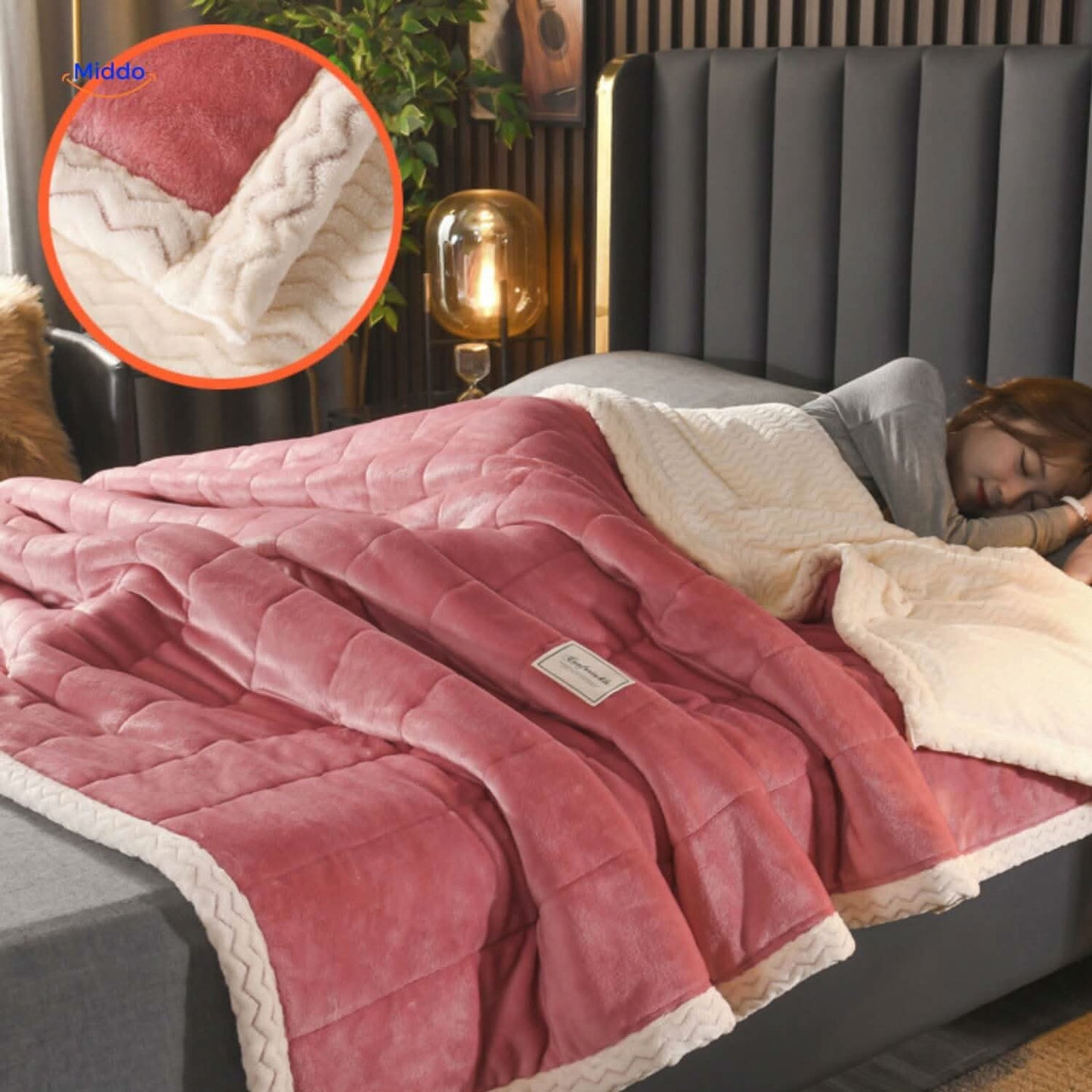 Fleece Throw Blanket for Warm and Cozy Winter Comfort