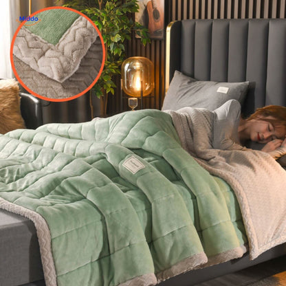 Fleece Throw Blanket for Warm and Cozy Winter Comfort