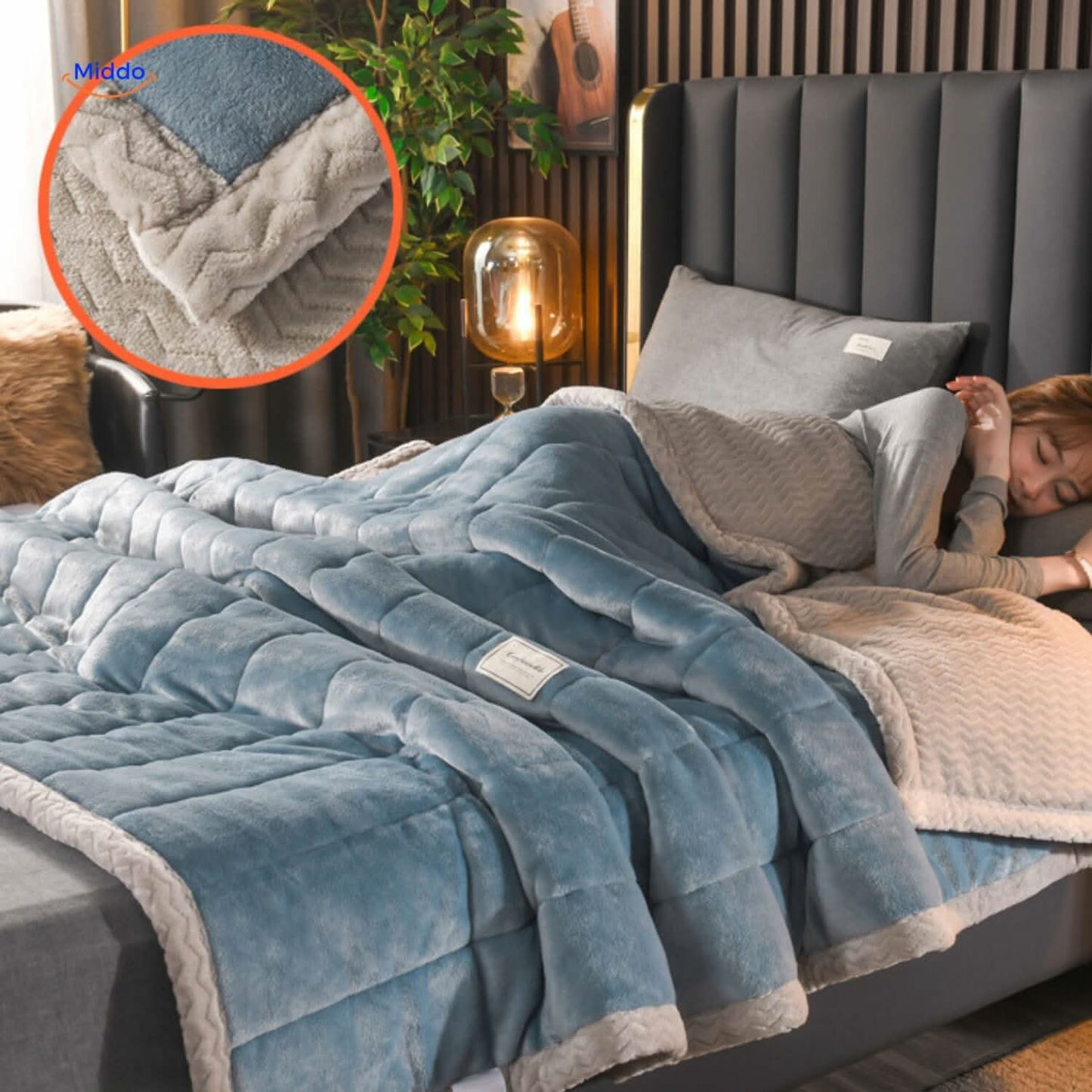 Fleece Throw Blanket for Warm and Cozy Winter Comfort