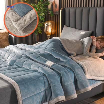 Fleece Throw Blanket for Warm and Cozy Winter Comfort