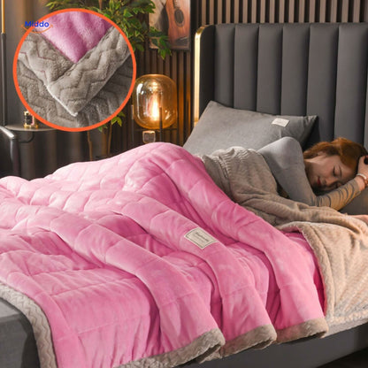 Fleece Throw Blanket for Warm and Cozy Winter Comfort