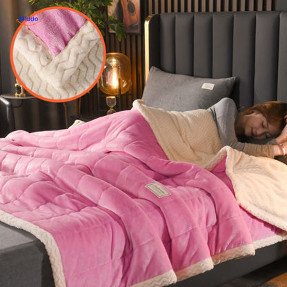 Fleece Throw Blanket for Warm and Cozy Winter Comfort