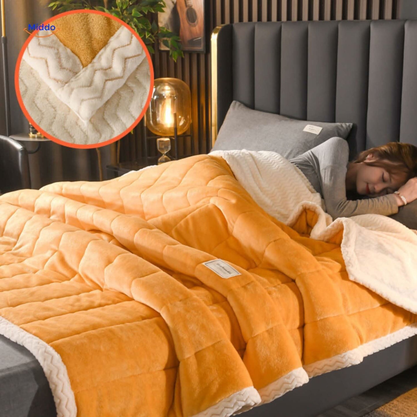Fleece Throw Blanket for Warm and Cozy Winter Comfort