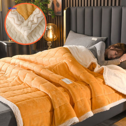 Fleece Throw Blanket for Warm and Cozy Winter Comfort