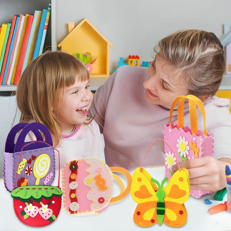 Create & Craft Set for Kids - Fun DIY Tote Making