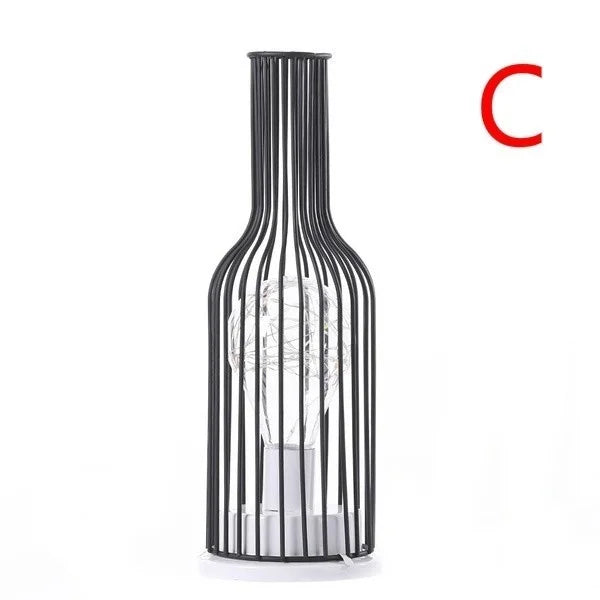 Retro Lamp with Hollow Vintage Design