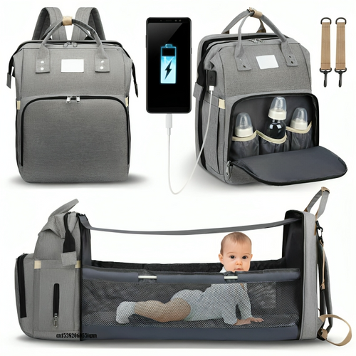 All-in-One Baby Travel Organizer and Portable Crib