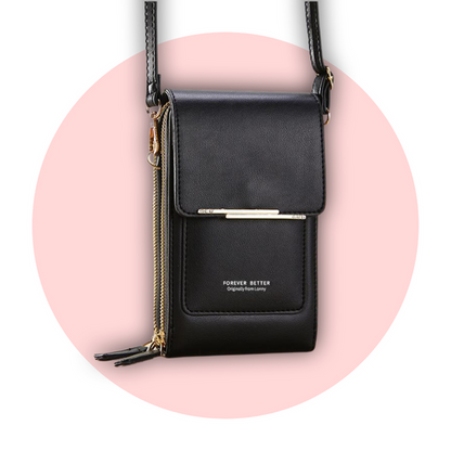 Smart Access Crossbody Bag with Touchscreen Window
