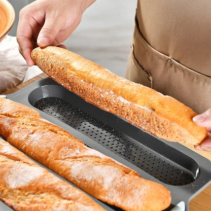 BakePerfect™ | Silicone Non-Stick Baguette Pan