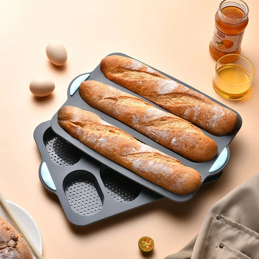 BakePerfect™ | Silicone Non-Stick Baguette Pan