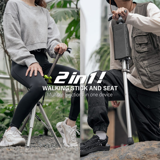 Portable Folding Stool for Crutches – Ergonomic Design for Comfort