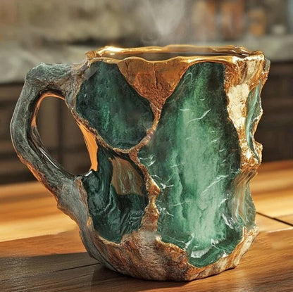 Nature's Elegance – Unique Mineral Crystal Mug