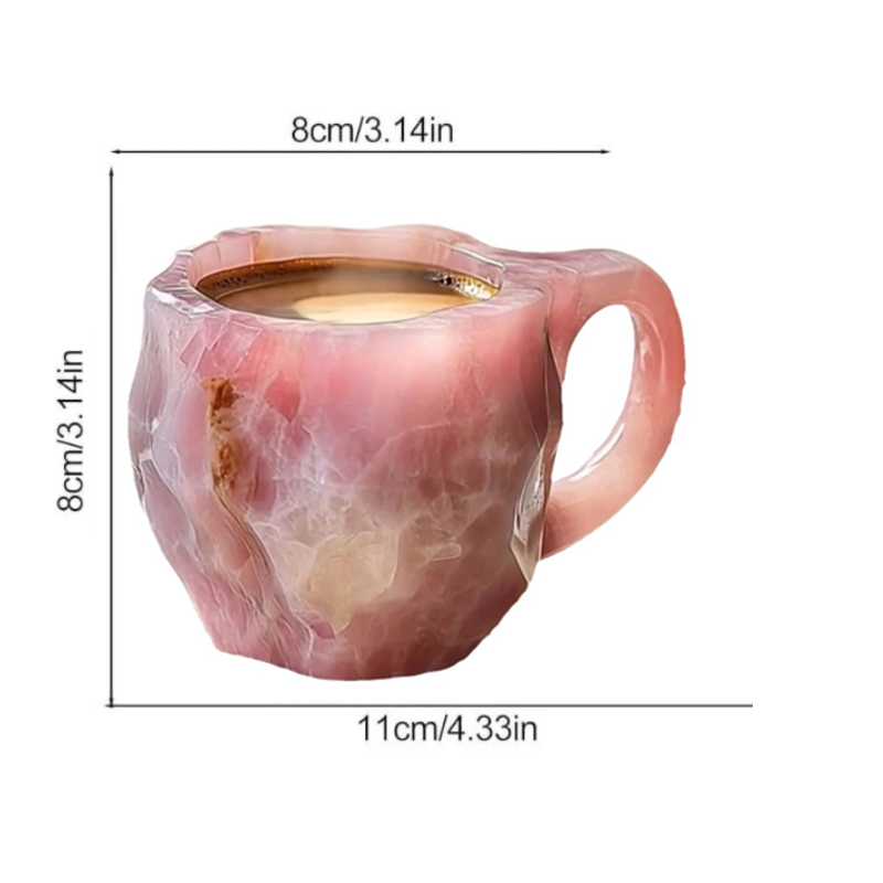 Nature's Elegance – Unique Mineral Crystal Mug