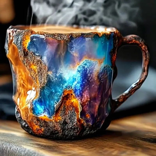 Nature's Elegance – Unique Mineral Crystal Mug